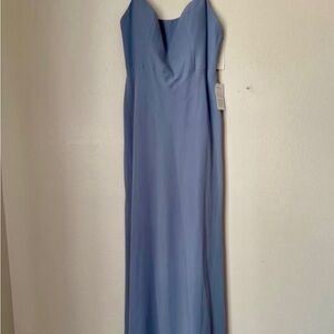 Mac Duggal Light Blue Dress